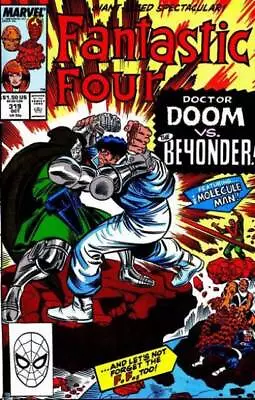 Buy Fantastic Four (1961) # 319 (7.0-FVF) Dr. Doom, The Beyonder, Molecule Man 1988 • 4.95£