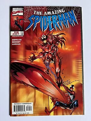 Buy Amazing Spider-Man, The #431 VF/NM; Marvel Carnage Silver Surfer Bagged/Boarded • 60.26£