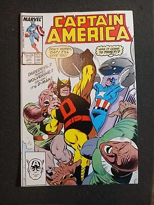 Buy CAPTAIN AMERICA #328 - 1st APP: DEMOITION MAN - MARVEL Comics KEY 🔑 • 7.64£