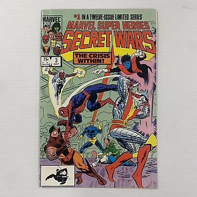Buy Marvel Super Heroes Secret Wars #3 1984 1st Print VF/NM • 24£