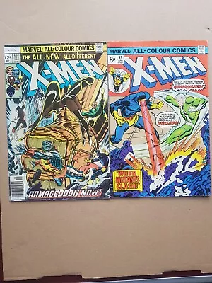 Buy Uncanny X-Men #93 #108 (1977) UK Price Variant Key🔑 Issues Vintage Bundle • 69.99£