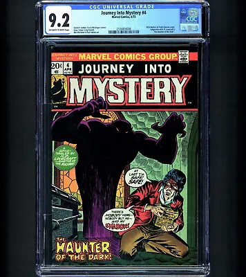 Buy Journey Into Mystery #4 CGC 9.2 1ST NECRONOMICON Dr Strange Marvel 1973 NM RARE • 110.63£