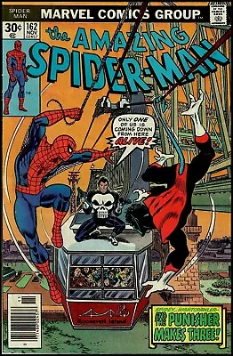 Buy Amazing Spider-Man (1963 Series) #162 '1st Jigsaw' GD Condition (Marvel, 1976) • 10.45£