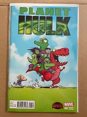Buy Marvel Comics Secret Wars Planet Hulk No. 1 Variant Edition - Skottie Young  • 5£