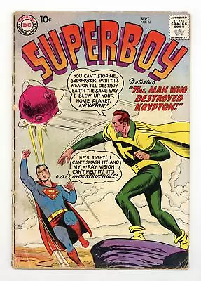 Buy Superboy #67 GD 2.0 1958 • 22.39£