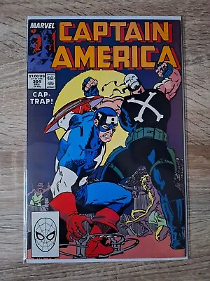 Buy Captain America #364 (1989)Copper Age-Marvel Comics Listing #234 To #379 VF+ • 3.25£
