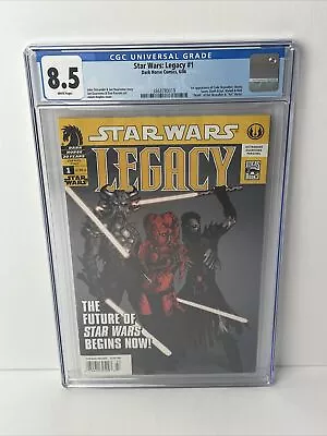 Buy Star Wars Legacy #1 CGC 8.5 Dark Horse Comics 2006 1st App. Cade Skywalker (M) • 71.05£