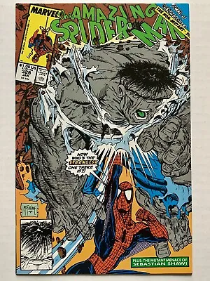 Buy Amazing Spider-Man #328 (1990) Vs Grey Hulk -McFarlane (F-VF/7.0 -7.5) -VINTAGE • 18.92£