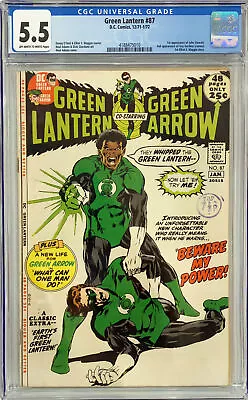 Buy Green Lantern #87 - 1st John Stewart - Cgc 5.5 • 500£