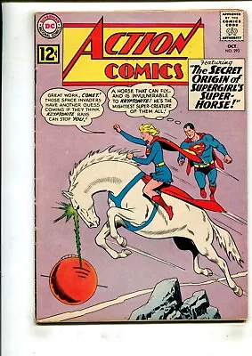 Buy Action Comics #293 (5.5) Supergirl And Comet!! 1962 • 23.71£
