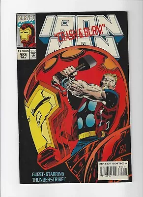 Buy Iron Man #304 Debut Of Iron Man's ‘Hulkbuster’ Armor 1968 Series Marvel • 11.84£