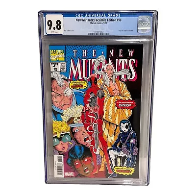 Buy New Mutants #98 CGC 9.8 1st Appearance Of Deadpool Facsimile Edition 2023 • 79.15£