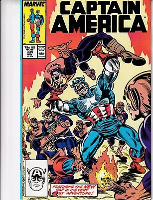 Buy CAPTAIN AMERICA Vol. 1 #335 November 1987 MARVEL Comics - Watchdogs • 23.67£