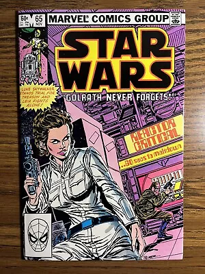 Buy Star Wars 65 Princess Leia Han Solo Luke Skywalker Marvel Comics 1982 Vintage • 10.25£