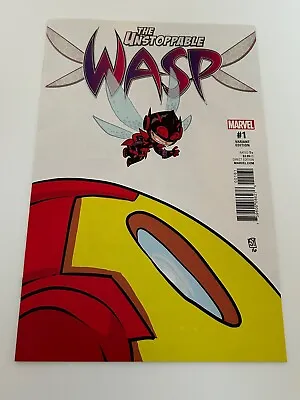 Buy The Unstoppable Wasp #1 Skottie Young Baby Variant Cover Marvel Comics • 20£