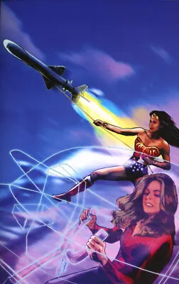 Buy Wonder Woman '77 Meets The Bionic Woman #3 (NM) `17 Mangles/ Tondora (VARIANT) • 7.95£