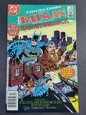 Buy Detective Comics #549 Batman Harvey Bullock DC Alan Moore Green Arrow Story • 13.62£