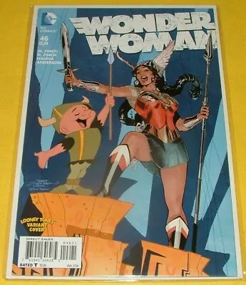 Buy Wonder Woman #46 Looney Tunes Variant Cover DC COMICS 2016 1st Print Comic C18  • 14.99£