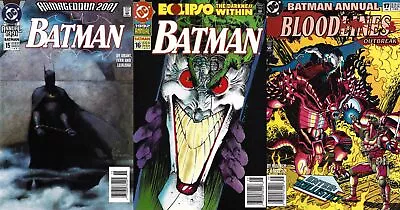 Buy Batman Annual #15-17 Newsstand Covers (1961-2011) DC Comics • 12.90£