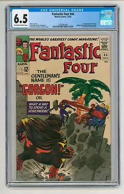 Buy Fantastic Four #44 CGC 6.5 FN+ First Gorgon • 130£