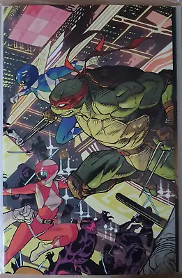Buy Mighty Morphin Power Rangers Teenage Mutant Ninja Turtles II #1 Gatefold Cover • 9.99£