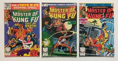 Buy Hands Of Shang - Chi Master Of Kung Fu #93 To #95 (Marvel 1980) 3 X FN+ To VF+ • 18.38£