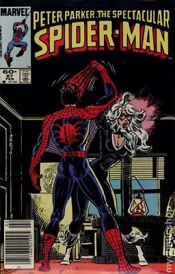 Buy Spectacular Spider-Man Peter Parker #87N VG 1984 Stock Image Low Grade • 5.44£