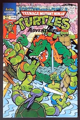 Buy TEENAGE MUTANT NINJA TURTLES Adventures #6 (1989) - Archie - VFN/NM - Back Issue • 14.99£