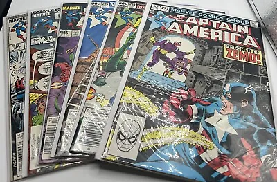 Buy Marvel Comics: Captain America 6 Issues (277-283-285-288-289-304) 1983-84 • 31.18£