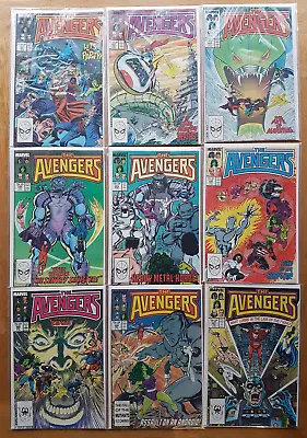 Buy Avengers #285 - 293 (1988) 9 Books VFN/NM • 18.99£