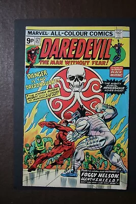 Buy Marvel Comics.  DAREDEVIL.  Numbers 121, 122, 123.  1975 Issues. • 6£
