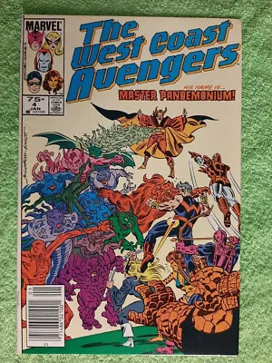 Buy WEST COAST AVENGERS #4 NM : NEWSSTAND Canadian Price Variant : RD6346 • 33.07£