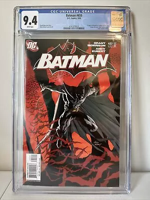 Buy Batman #655 CGC 9.4 NM 1st Appearance Damian Wayne DC Comics 2006 • 56.30£