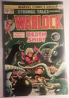 Buy STRANGE TALES #179 NM- OW Pgs WARLOCK! 1st PIP THE TROLL! GORGEOUS! ORG OWNER!  • 128.10£