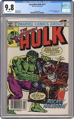 Buy Incredible Hulk #271N Newsstand Variant CGC 9.8 1982 1463645001 • 1,245.43£