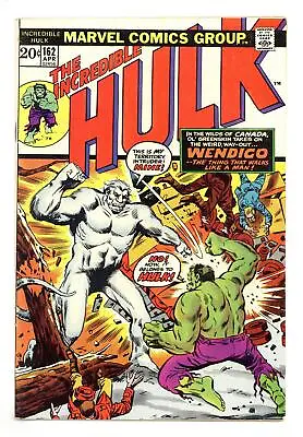 Buy Incredible Hulk #162 VG/FN 5.0 1973 • 50.46£