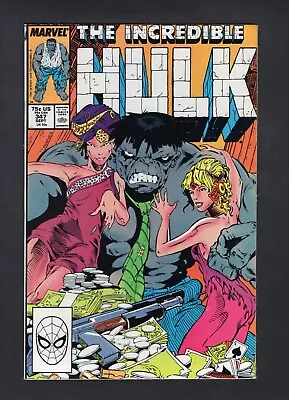 Buy Incredible Hulk #347 Vol. 1 1st Joe Fixit Direct Marvel Comics '88 NM • 12.75£