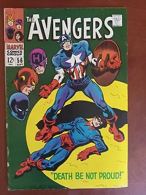 Buy AVENGERS, #56 Death Be Not Proud!9.0 VF VG • 72.31£