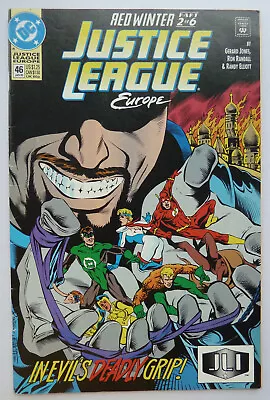 Buy Justice League Europe #46 - Red Winter Part 2 Of 6 - January 1993 FN+ 6.5 • 4.45£