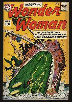 Buy Wonder Woman #121 VG 4.0 1st Wonder Family Together In One Story! DC Comics 1961 • 49.25£