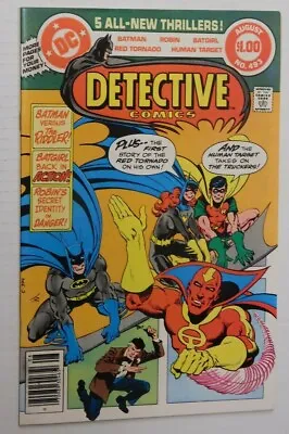 Buy DETECTIVE COMICS #493 - Batman - 1st Swashbuckler App - DC 1980 NM Vintage Comic • 10.25£