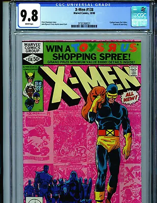 Buy Uncanny X-Men  #138 CGC 9.8 1985 Marvel Amricons K41 • 395.78£