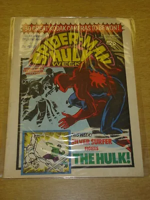 Buy Spiderman British Weekly #394 1980 Sep 24 Marvel Incredible Hulk • 2.99£