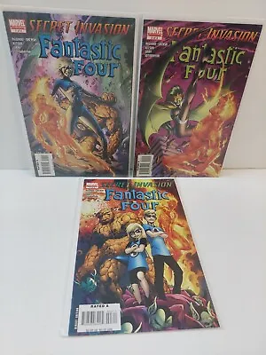 Buy Marvel Limited Series Secret Fantastic Four Comic Books 1-3 In Card Dust Covers • 8.99£
