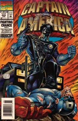 Buy Captain America #428 Newsstand Cover (1968 -1996) Marvel Comics • 3.36£