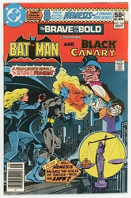 Buy Brave And The Bold 166 9.4 NM DC 1980 Bronze Age Batman Penguin Black Canary  • 55.60£