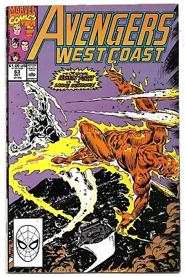 Buy Avengers West Coast #63 FN/VFN (1990) Marvel Comics • 4.75£