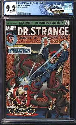 Buy Marvel Doctor Strange #1 6/74 FANTAST CGC 9.2 White Pages • 285.71£