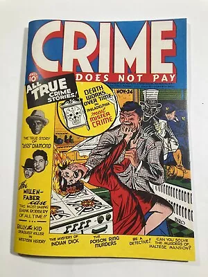 Buy Crime Does Not Pay 24, C-t-c REPRODUCTION Glossy Cover, Newsprint Interior • 118.74£