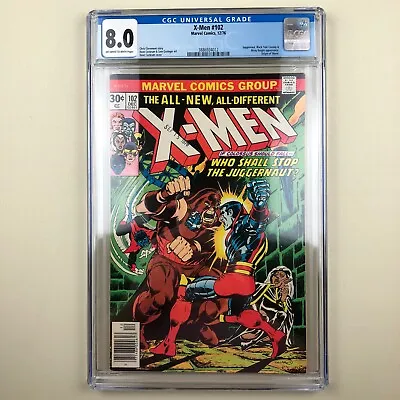 Buy (Uncanny) X-Men #102 (1976) CGC 8.0, Juggernaut Vs Colossus Battle Issue • 98.83£